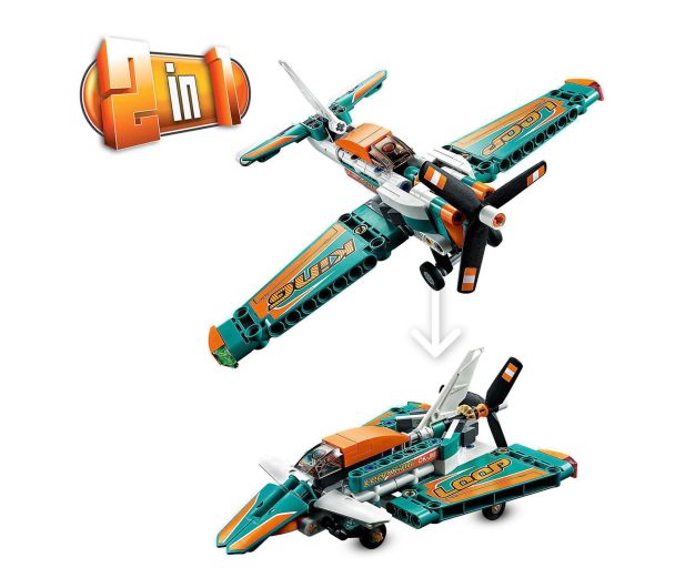 LEGO Technic 42117 Samolot wyścigowy - 1012731 - zdjęcie 7